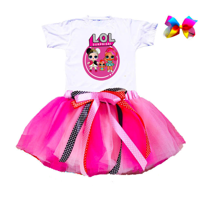 Lol 2T party outfit tutu set custom